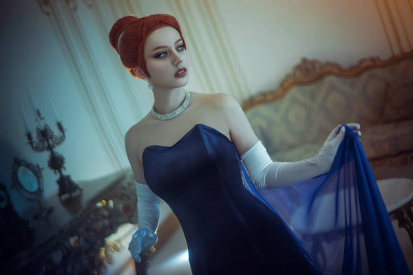 Anastasia opera Blue Dress, Princess Anya cosplay dress, adult halloween costume