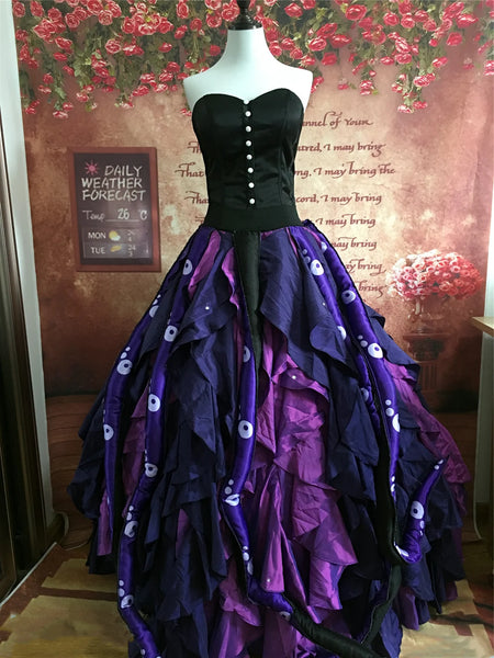 Ursula Costume With Tentacle Adult Halloween Costume