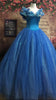Blue Cinderella Costume Cinderella Dress Cosplay Costume