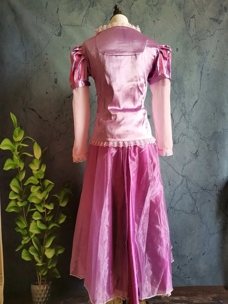 Inspired Tangled Rapunzel Dress Rapunzel Outfit Costume