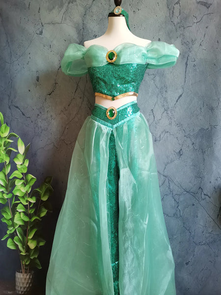 Inspired Jasmine Costume Classic Outfit