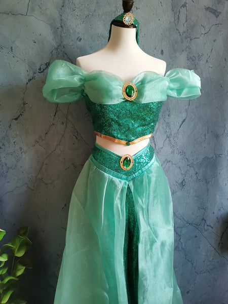 Inspired Jasmine Costume Classic Outfit