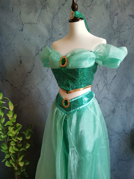 Inspired Jasmine Costume Classic Outfit