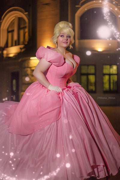 Charlotte la Bouff - Princess and frog Cosplay dress made to order