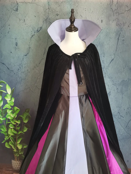 Inspired Maleficent Costume Adult Evil Queen Black Suits