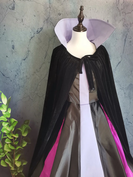 Inspired Maleficent Costume Adult Evil Queen Black Suits