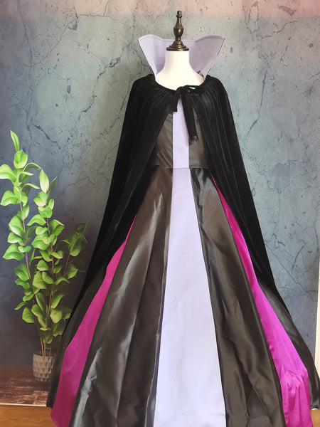 Inspired Maleficent Costume Adult Evil Queen Black Suits