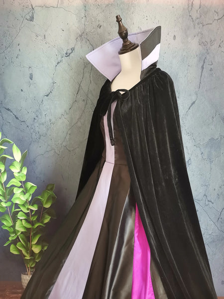 Inspired Maleficent Costume Adult Evil Queen Black Suits