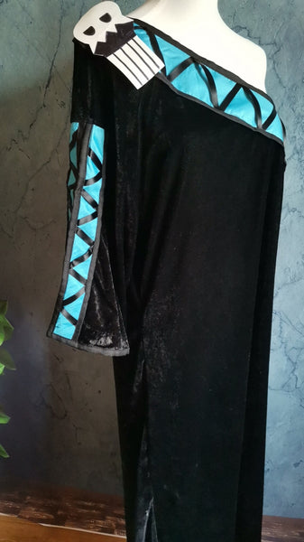 Inspired Female Hades Costume, Hades Cosplay Dress Adult Outfit