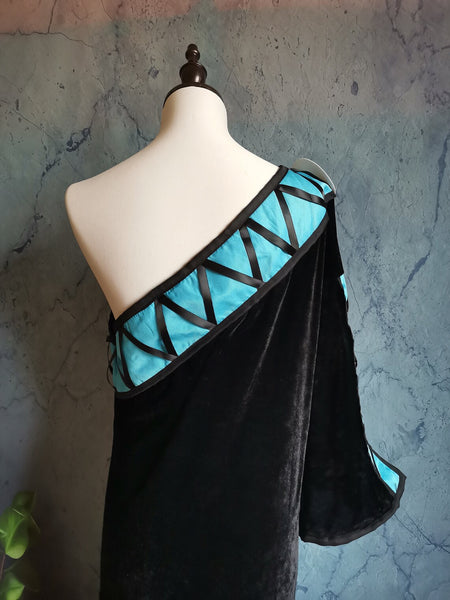 Inspired Female Hades Costume, Hades Cosplay Dress Adult Outfit