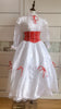 Inspired Mary Poppins Cosplay Costume Mary Poppins White Dress Outfits