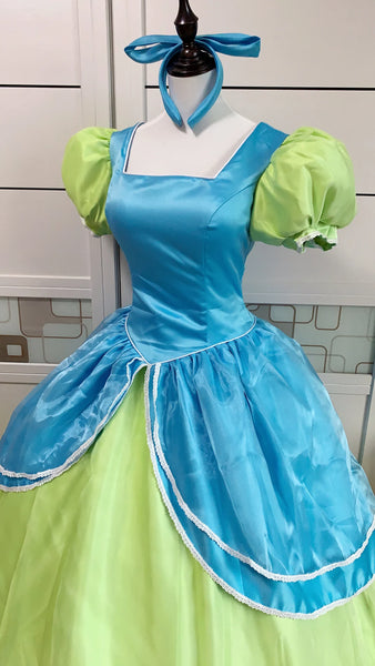 Inspired Cinderella Drizella Tremaine Costume Evil Step Sisters Cosplay Dress