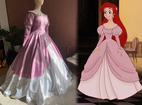 Green Princes Ariel Dress, Ariel Green Little Mermaid Dress Mermaidcosplay Green Princes Ariel Dress, Ariel Green Little Mermaid Dress Mermaidcosplay