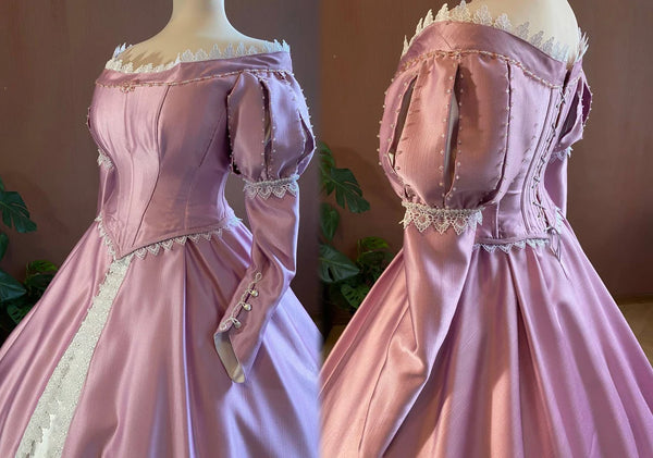Ariel Inspired Pink Ballgown – The Little Mermaid Cosplay Dress