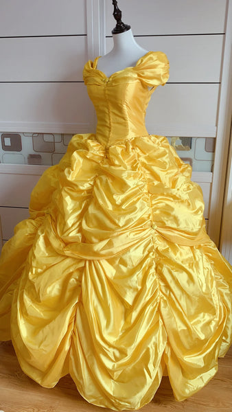 Inspired Belle Dress Belle Princess Cosplay Costume