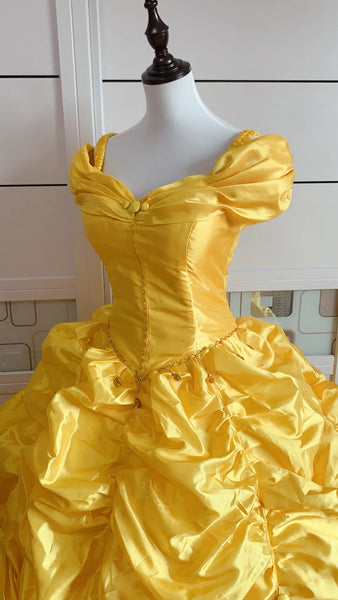 Inspired Belle Dress Belle Princess Cosplay Costume