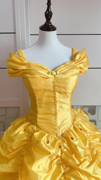 Inspired Belle Dress Belle Princess Cosplay Costume