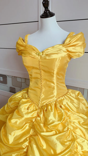 Inspired Belle Dress Belle Princess Cosplay Costume