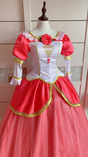 Inspired Genevieve Dress Princesses Dancing Cosplay Costume
