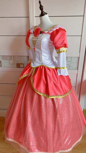Inspired Genevieve Dress Princesses Dancing Cosplay Costume