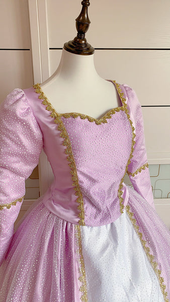 Inspired Adult Rapunzel Dress Cosplay Costume