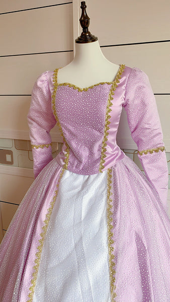 Inspired Adult Rapunzel Dress Cosplay Costume