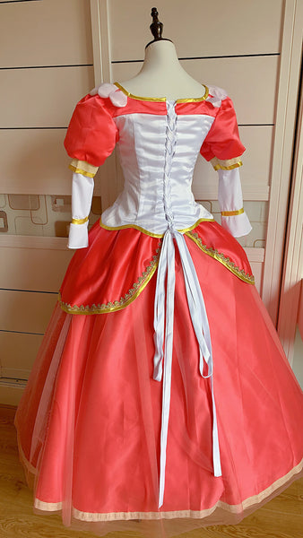 Inspired Genevieve Dress Princesses Dancing Cosplay Costume