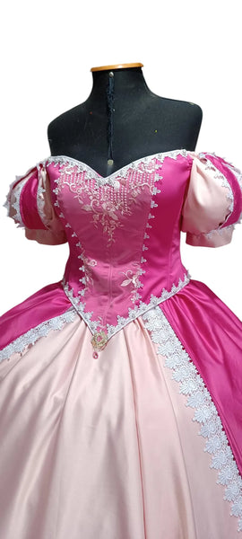 Ariel pink dress Cosplay custommade Disney princess custommade