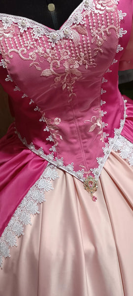 Ariel pink dress Cosplay custommade Disney princess custommade
