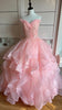 Inspired Witch Glinda Dress Pink Bubble Gown Cosplay Costume