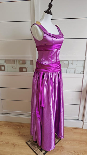 Inspired Purple Megara Dress Meg Cosplay Costume