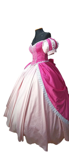 Ariel pink dress Cosplay custommade Disney princess custommade