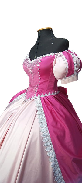 Ariel pink dress Cosplay custommade Disney princess custommade