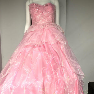Good Witch Glinda Dress Ariana Glinda Bubble Cosplay Costume Halloween Costume