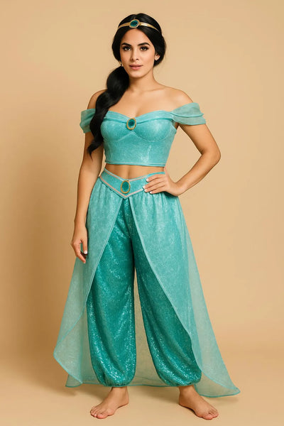 Inspired Jasmine Costume Classic Outfit