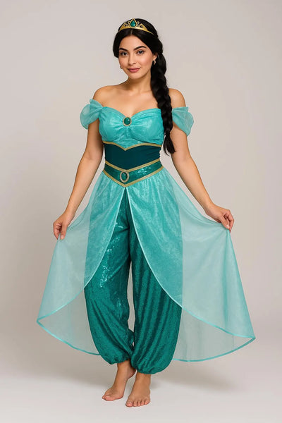 Inspired Jasmine Costume Classic Outfit