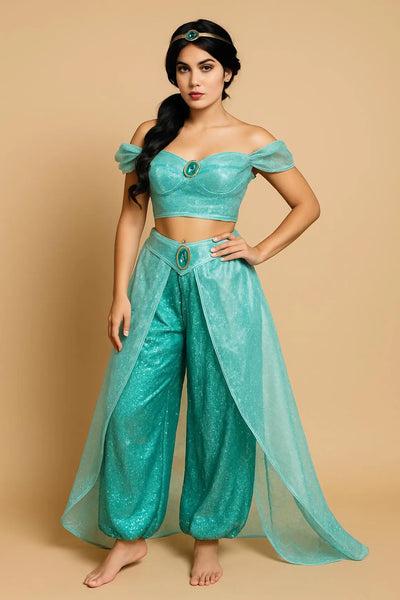 Inspired Jasmine Costume Classic Outfit