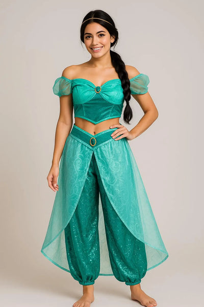 Inspired Jasmine Costume Classic Outfit