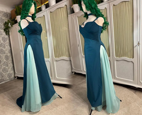 Princess Neptune Cosplay Dress: Sailor Moon Michiru Kaioh Costume