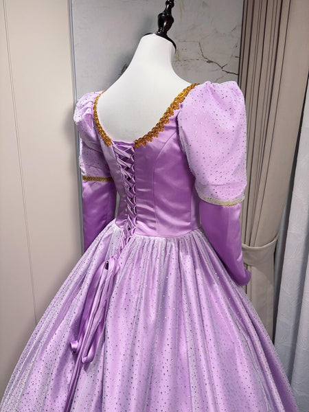 Purple Princess Rapunzel Dress Inspired Cosplay Costume – Mermaidcosplay