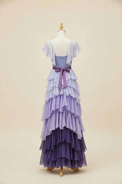 Hermione Yule Ball Dance Dress | Wizard Ball Gown Cosplay Costume | Pink & Lavender Fairy Formal Dress