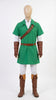Link Inspired Cosplay Costume, Fantasy Elf Hero Outfit, Green Tunic Cosplay Set