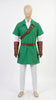 Link Inspired Cosplay Costume, Fantasy Elf Hero Outfit, Green Tunic Cosplay Set