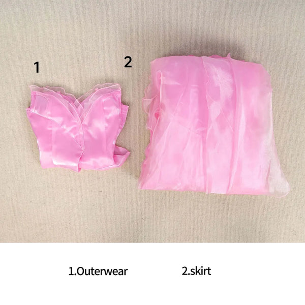 Pink Princess Ball Gown Cosplay Costume Fairy Tale Dress Adult Halloween Costume Elegant Party Dress Fantasy Princess Outfit Custom Size