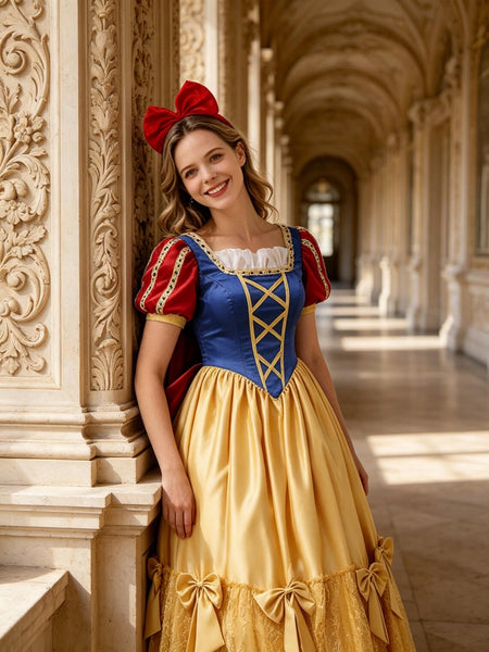 Snow White Cosplay Costume Cosplay Dress
