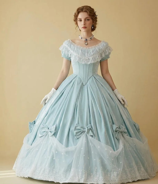Pink Victorian Ball Gown | Gothic Lace Renaissance Cosplay Costume, Rococo Princess Evening Wear