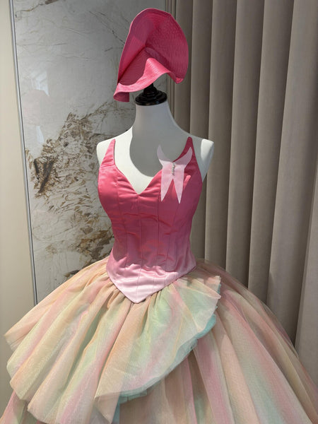 Glinda Thank Goodness Dress Cosplay Costume