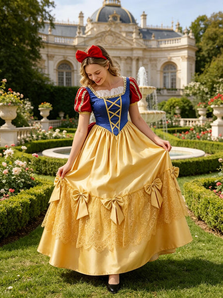 Snow White Cosplay Costume Cosplay Dress