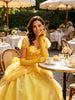 Halloween Beauty and the Beast Belle Dress for Women, Princess Cosplay Gown, Handmade, Warm Natural Style, Party & Performance Costume
