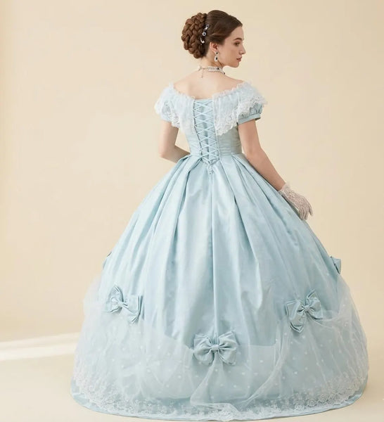 Pink Victorian Ball Gown | Gothic Lace Renaissance Cosplay Costume, Rococo Princess Evening Wear